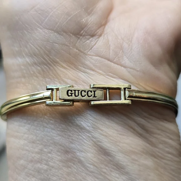 Gucci Gold Watch with Colorful Bezels - MARKED DOWN - Picture 3 of 12